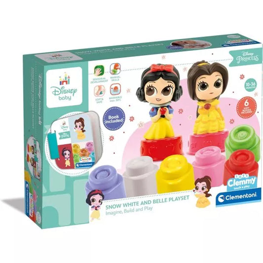 Snow with and belle playset