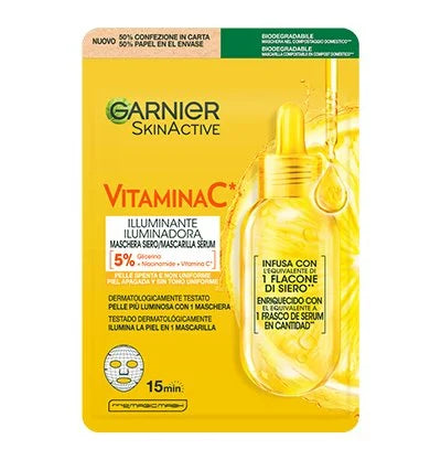 Garnier Maschera Viso con Vitamina C