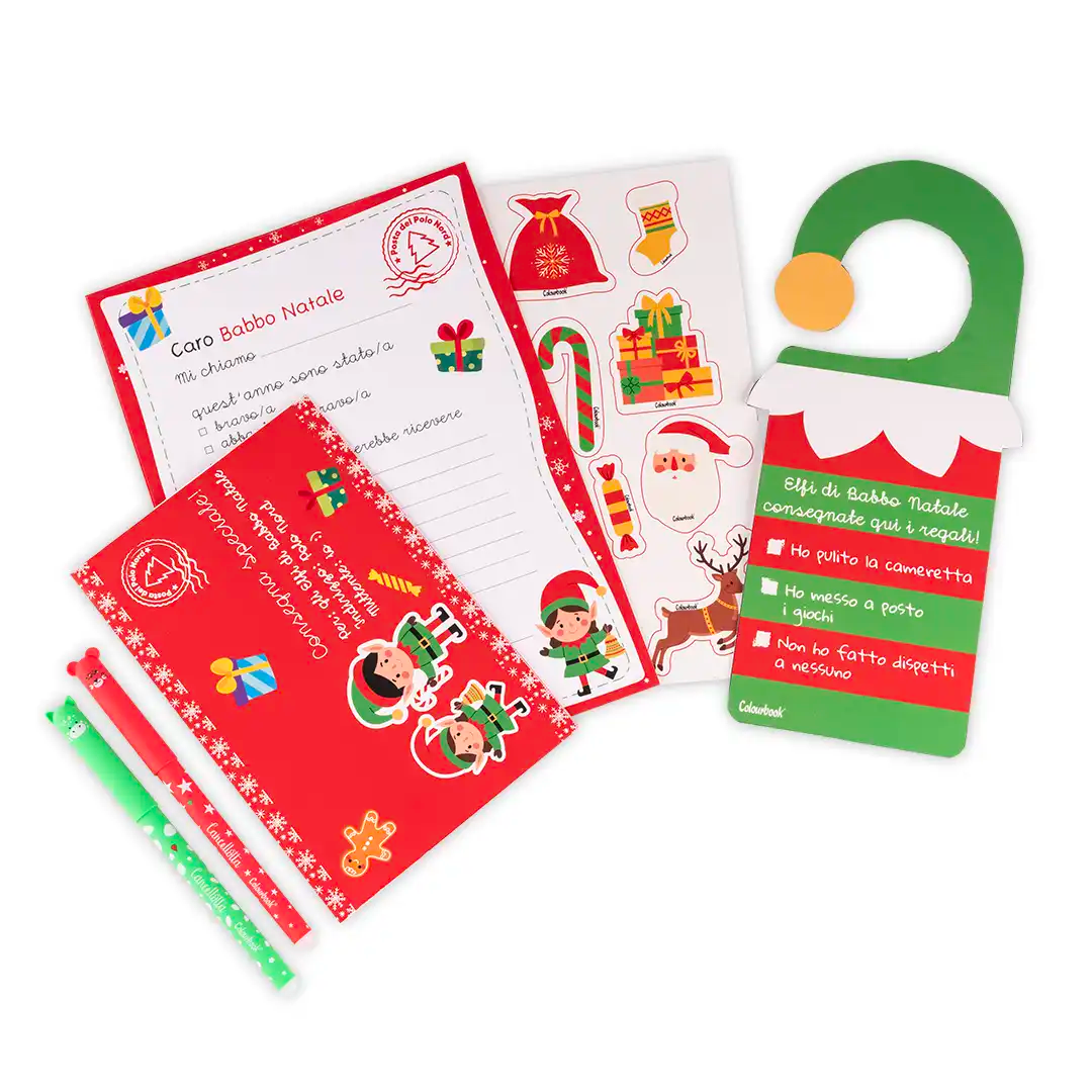 Kit lettera di babbo natale + omaggio