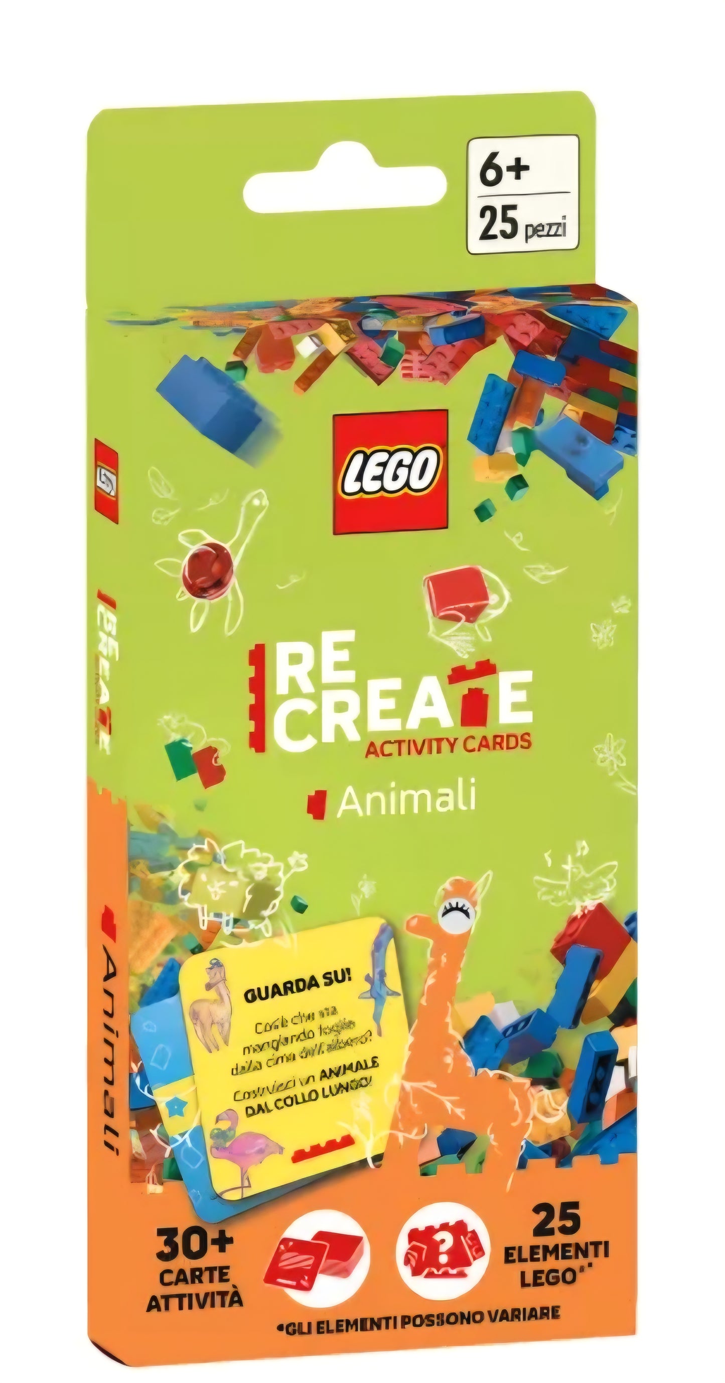 LEGO RECREATE ACTIVITY CARD - ANIMALI
