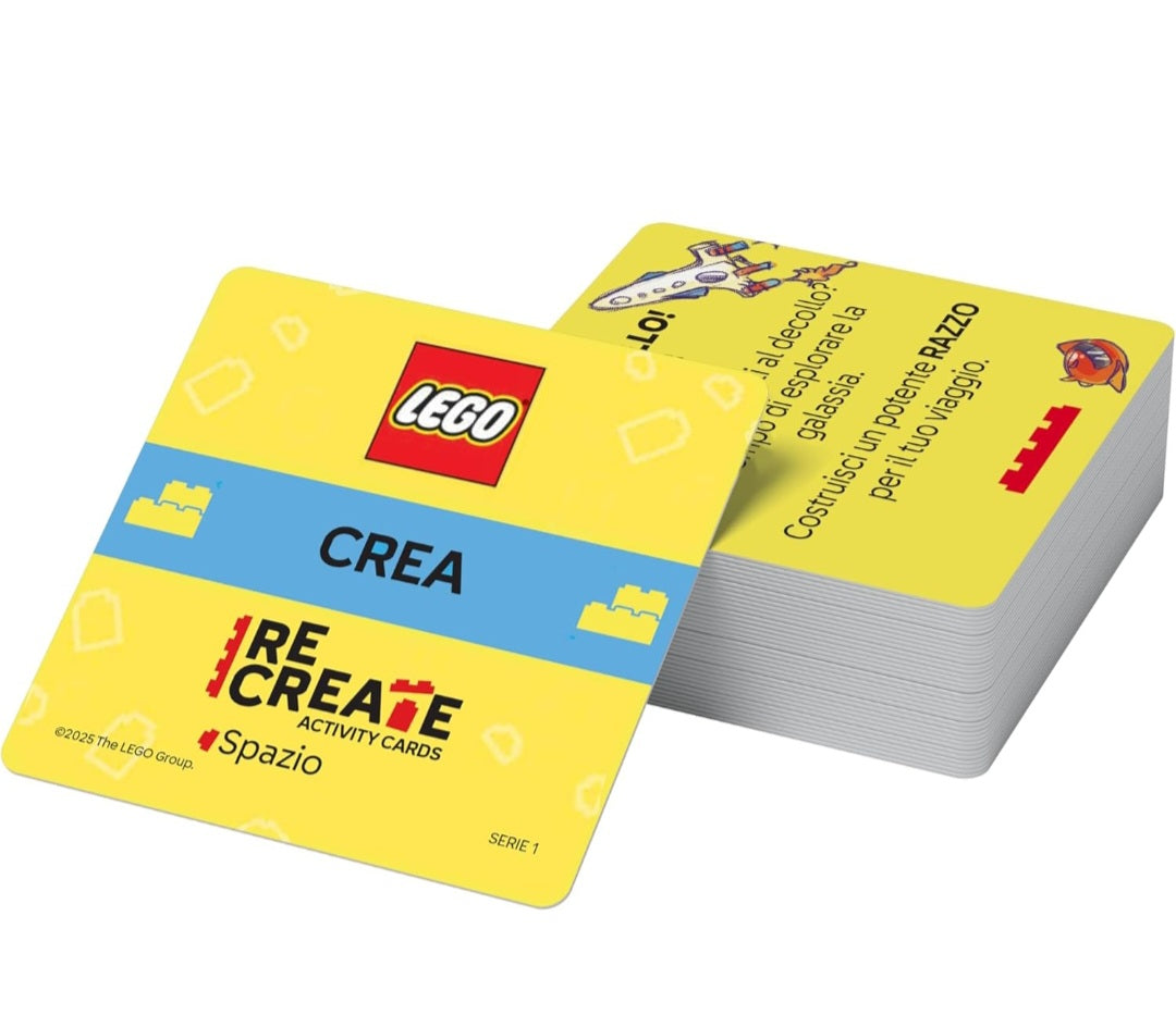 LEGO RECREATE ACTIVITY CARD - SPAZIO