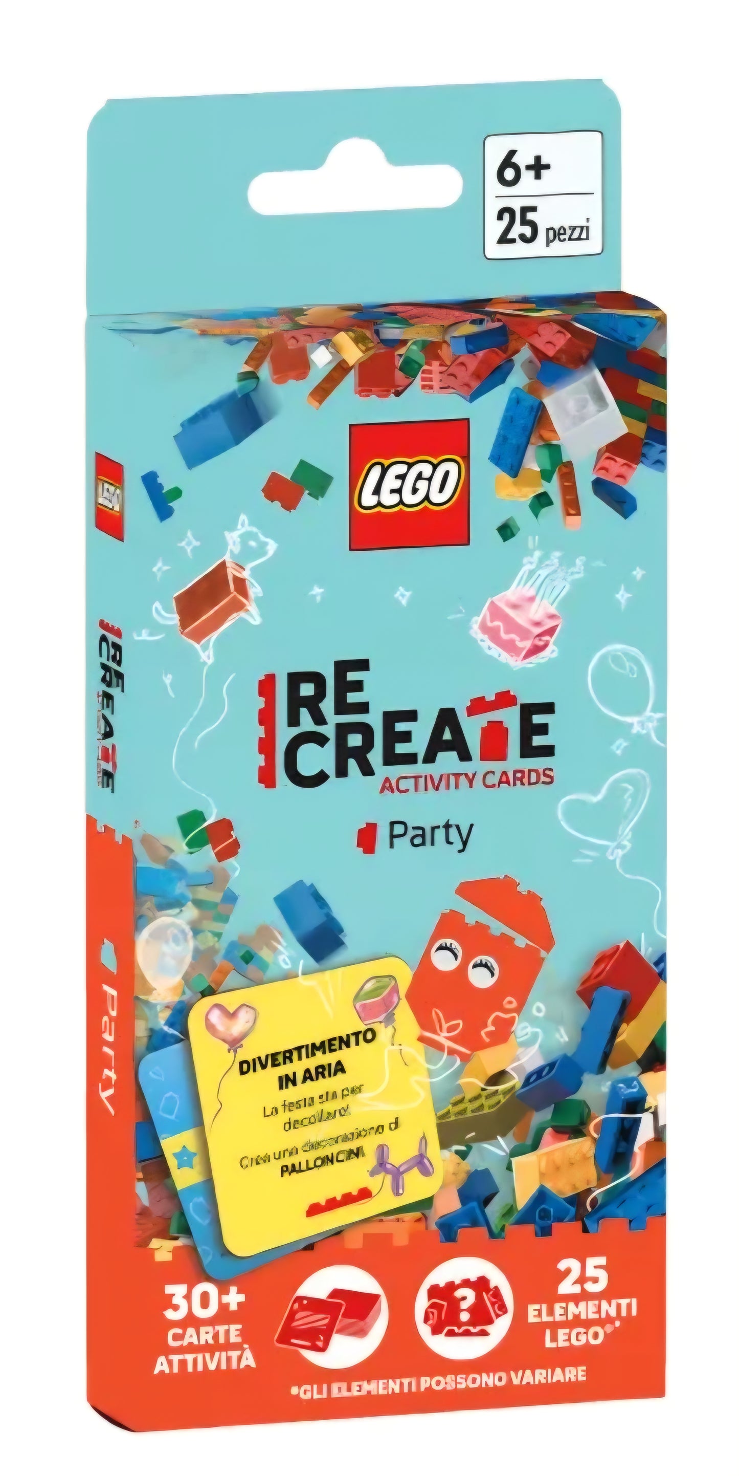 LEGO RECREATE ACTIVITY CARD - PARTY