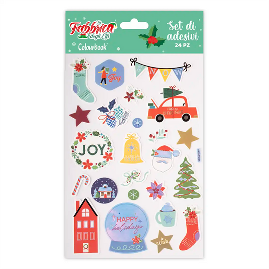 Set 24 stickers joy