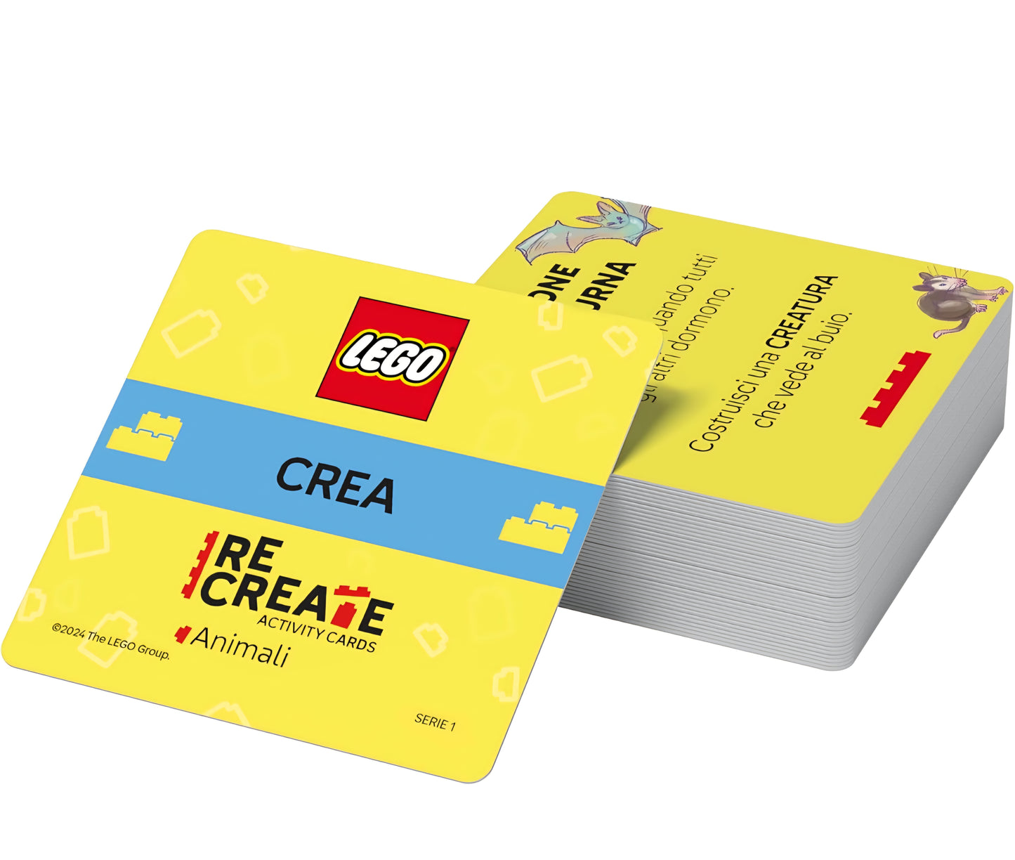 LEGO RECREATE ACTIVITY CARD - ANIMALI