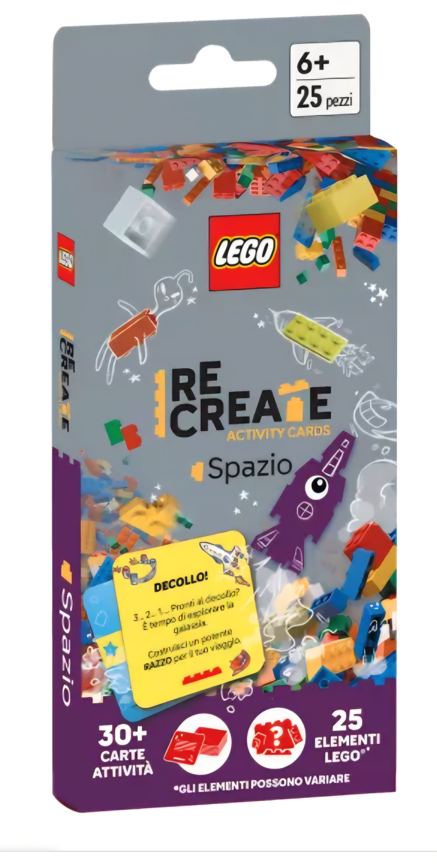 LEGO RECREATE ACTIVITY CARD - SPAZIO