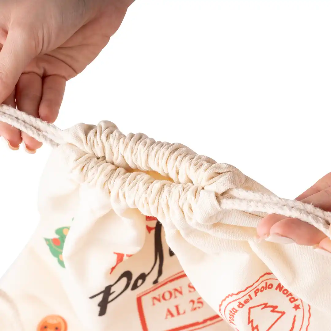 Sacca regali di babbo natale