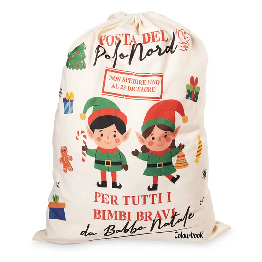 Sacca regali di babbo natale