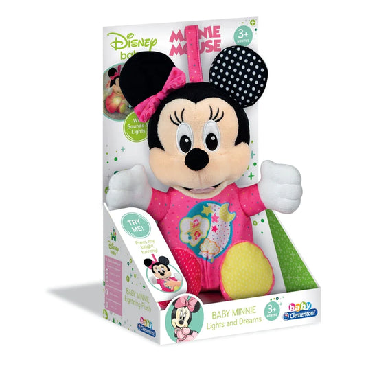 Peluche luminoso Minnie e Mickey