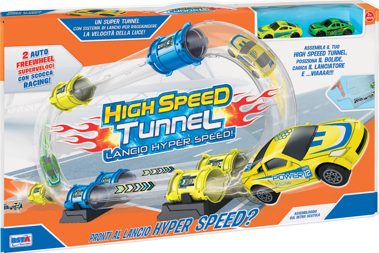 High speed tunnel